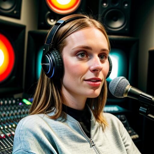 osoba u mikrofonu osoba u mikrofonu